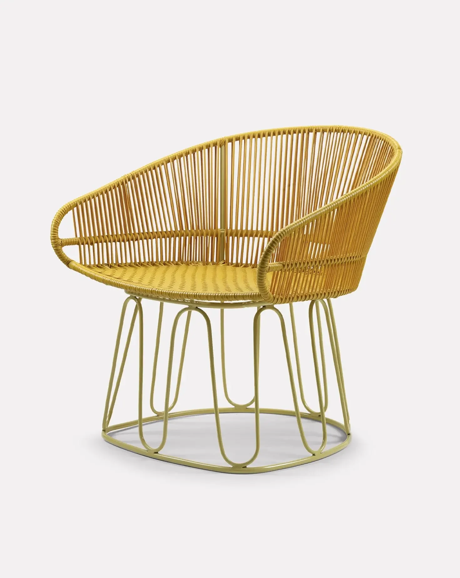Yellow Lounge Chair