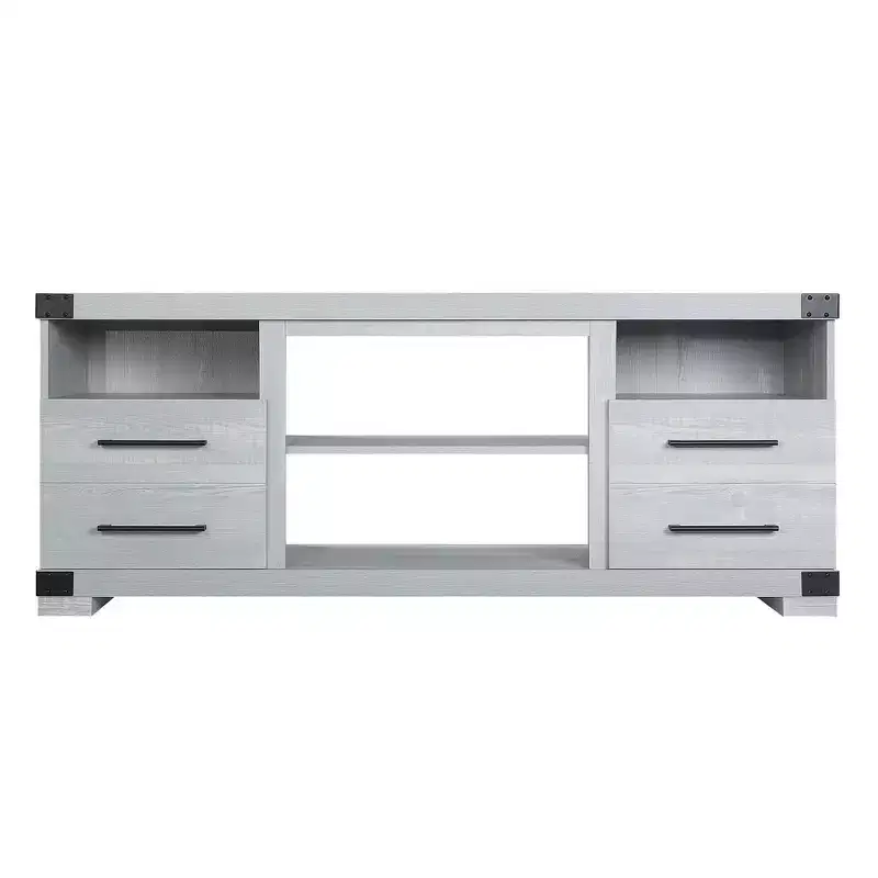 Richmond TV Stand for TVs up to 56" Gray - Manhattan Comfort