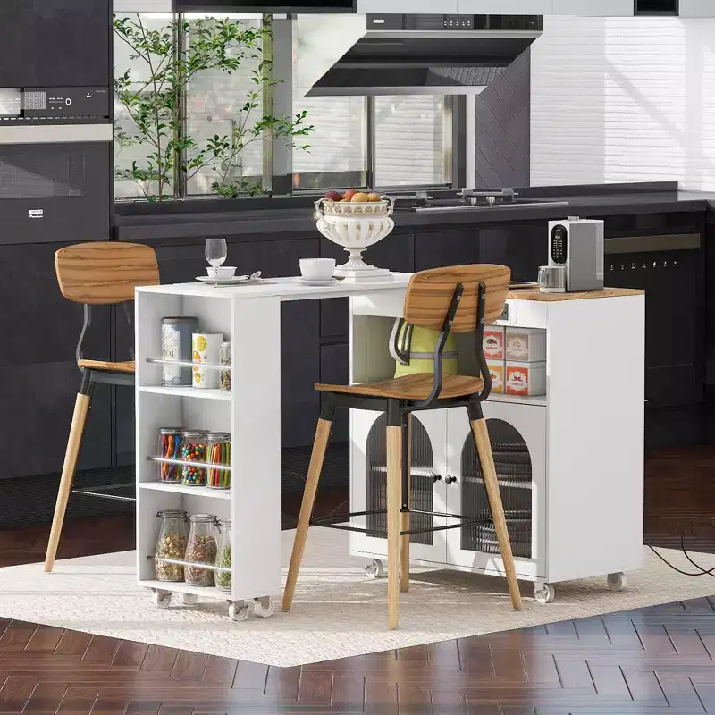 Modern Kitchen with Table and