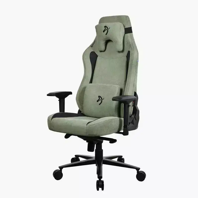 Supersoft Office and Gaming Chair with Memory Foam Lumbar Support 4D Armrest Forest