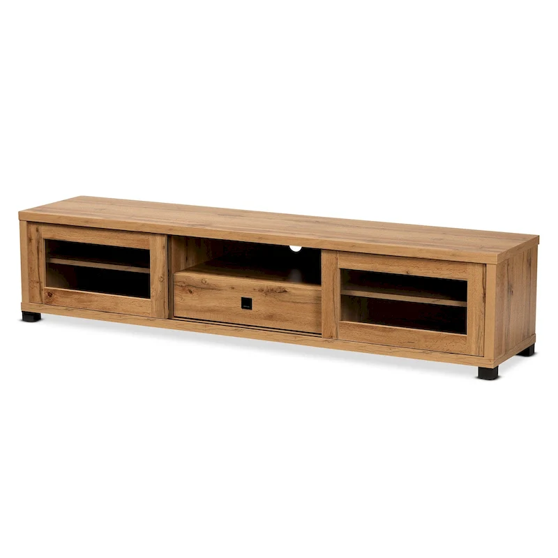 Modern and Contemporary Wood TV Stand 1-Drawer