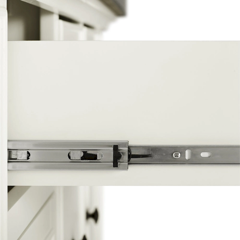 Crosley Julia Stainless Steel Top Kitchen Island - 50 W x32 D x 36 H