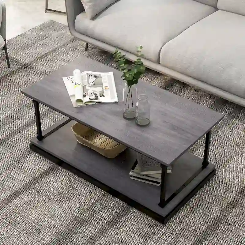 Marcin Transitional 47-inch 1-Shelf Coffee Table by Furniture of America