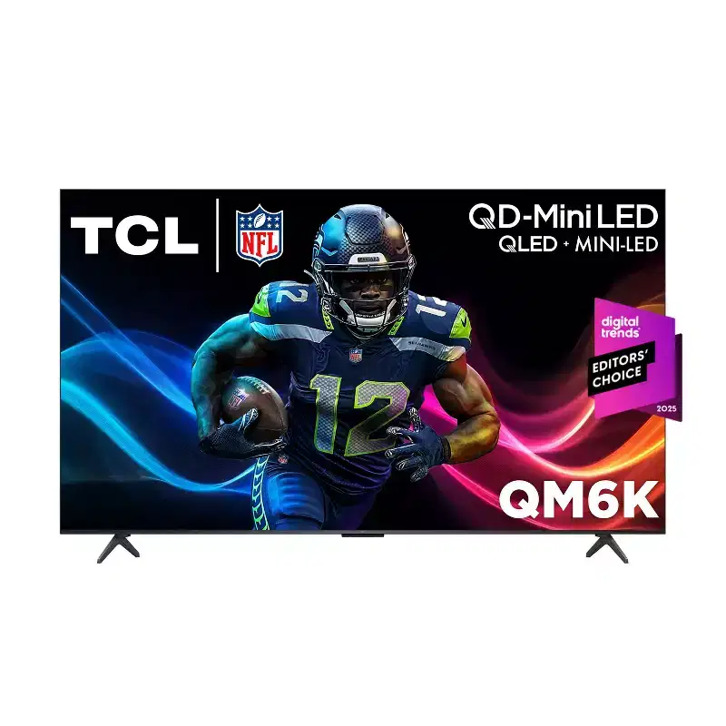 TCL 55 Class QM6K-Series 4K UHD HDR QD Mini LED Smart Google TV 55QM6K