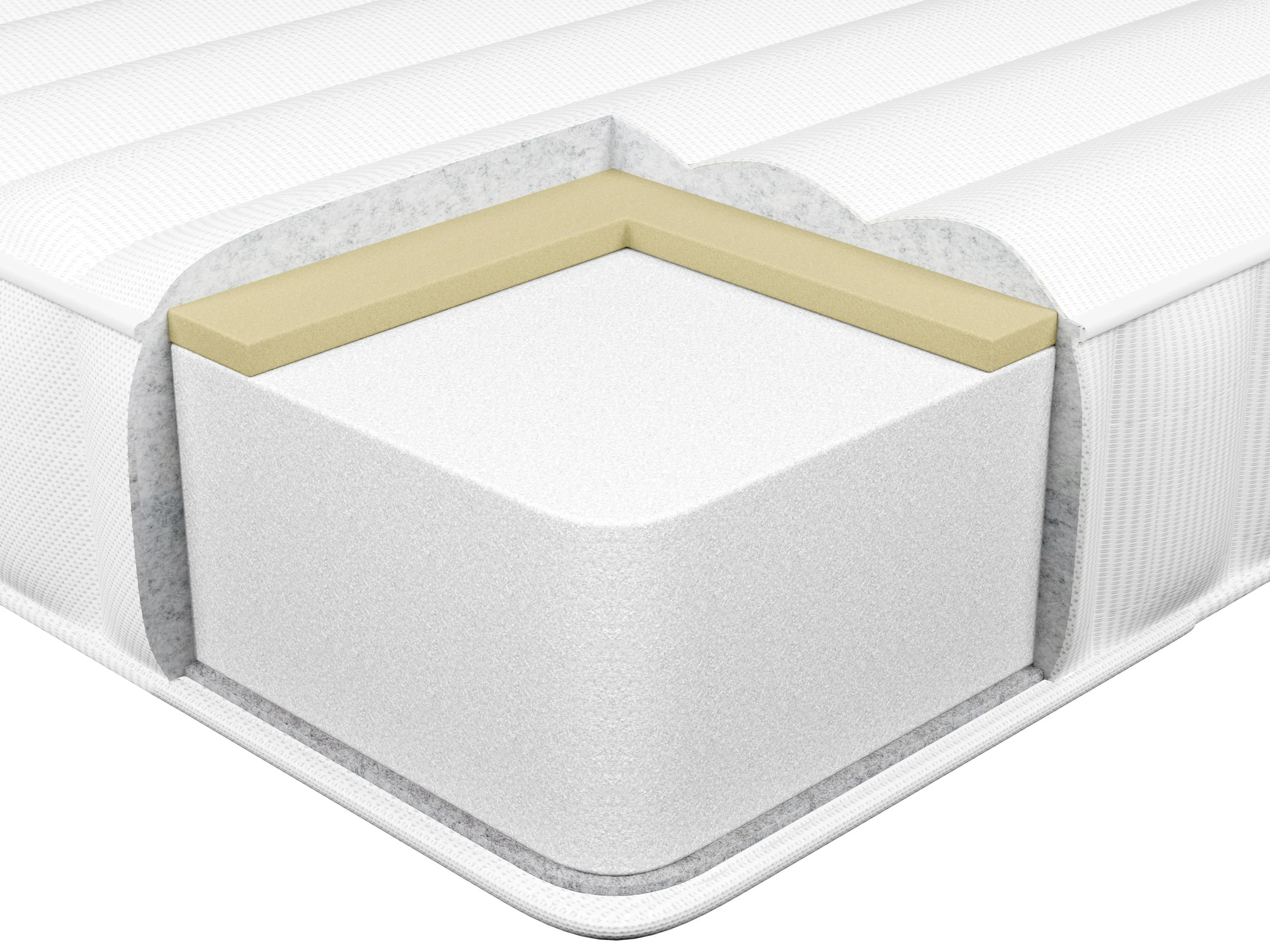 Materasso in Memory Foam H2/3 180x200 cm