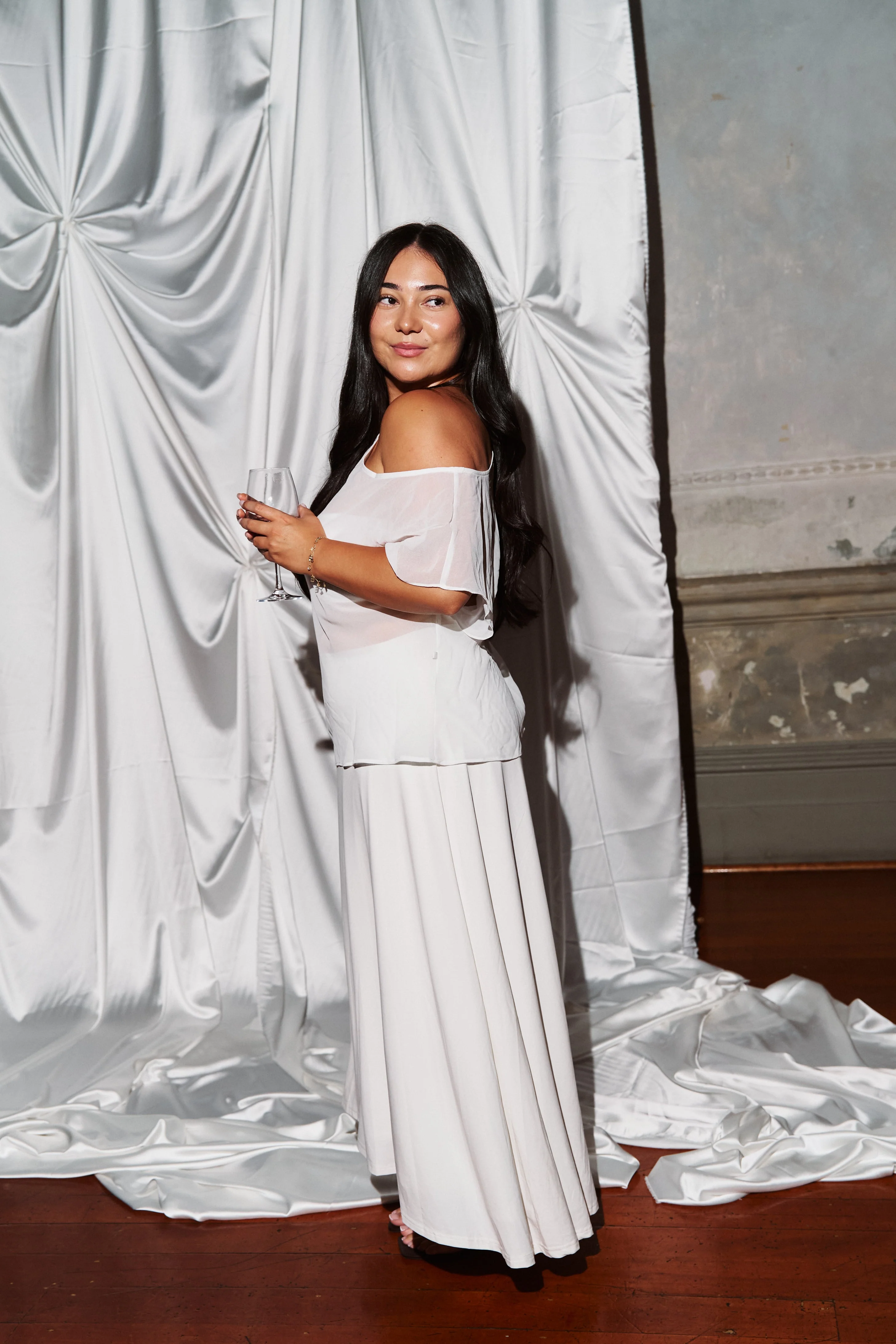 Maxi Skirt Off White