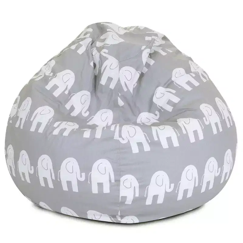 Small Bean Bag Chair, 100% Polyester, Indoor Use, 22