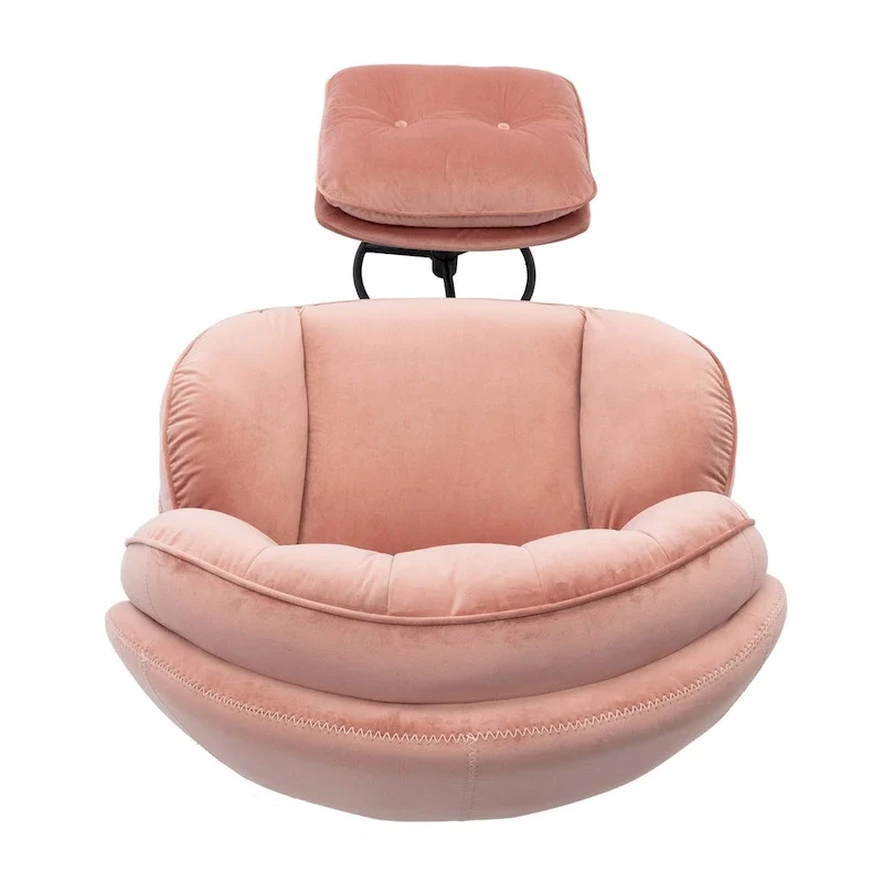 Accent chair TV Chair Living room Chair with Ottoman