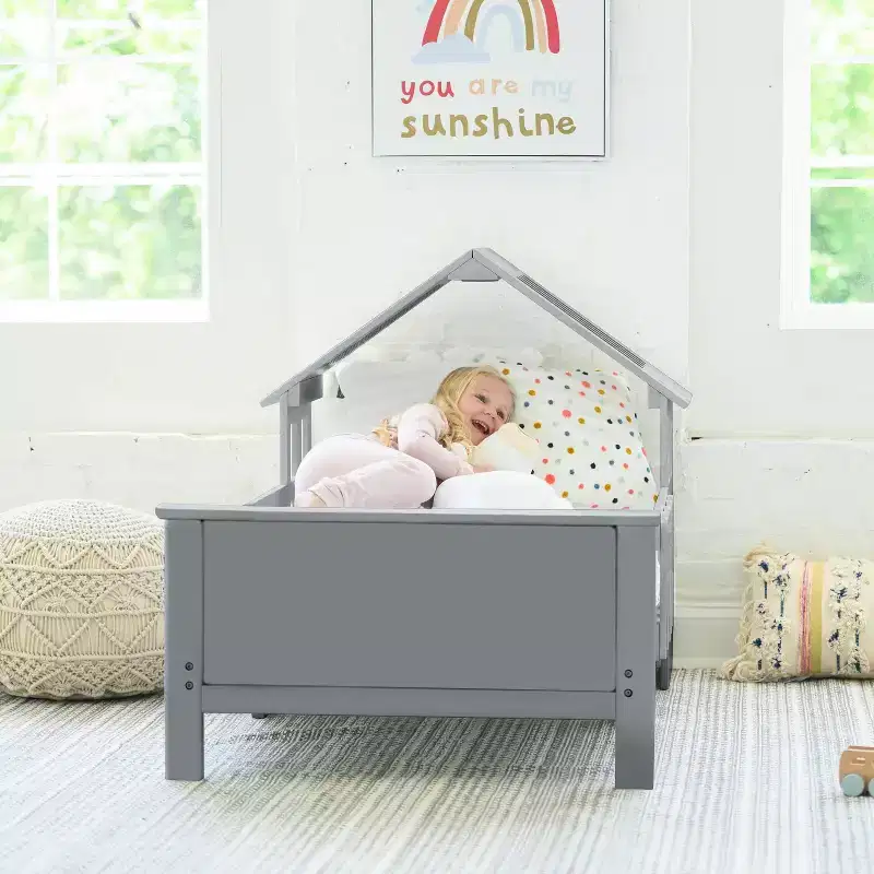 House-Shaped Toddler Bed Frame