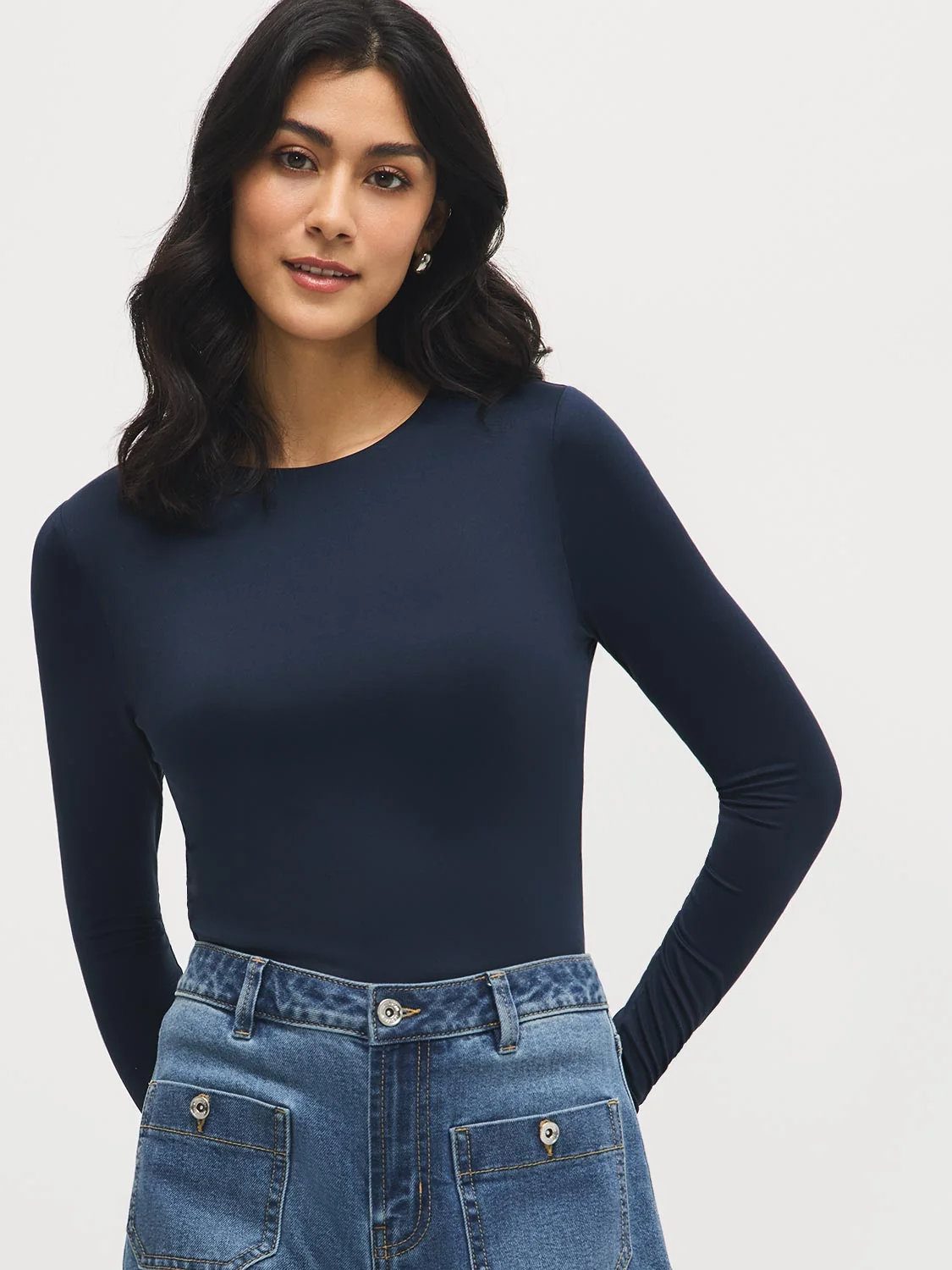 Double Layer Long Sleeve Top