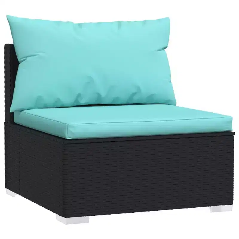 vidaXL Garden Lounge Set PE rattan Large Modular