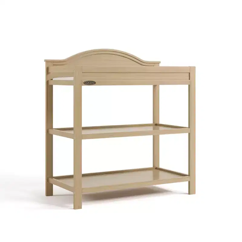 Changing Table with Water-Resistant Changing Pad