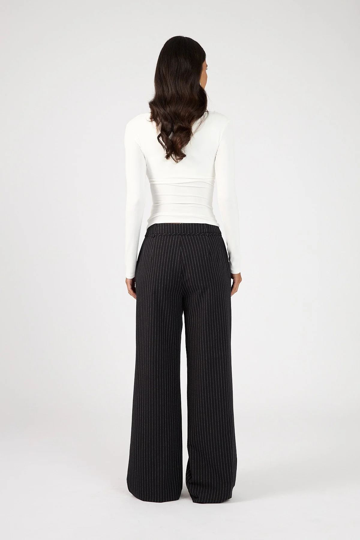 Mid Rise Pant Black
