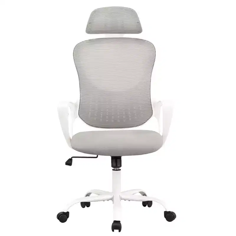 Comfy Gaming Chair: High-Back, Mesh, Rolling with Wheels, Adjustable Headrest, Lumbar Support