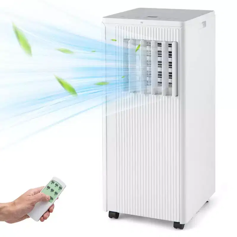 Costway 7100 BTU (10000 BTU ASHRAE) Portable Air Conditioner 3-in-1 10000 BTU AC Unit with Dehumidifier and Cool and Fan