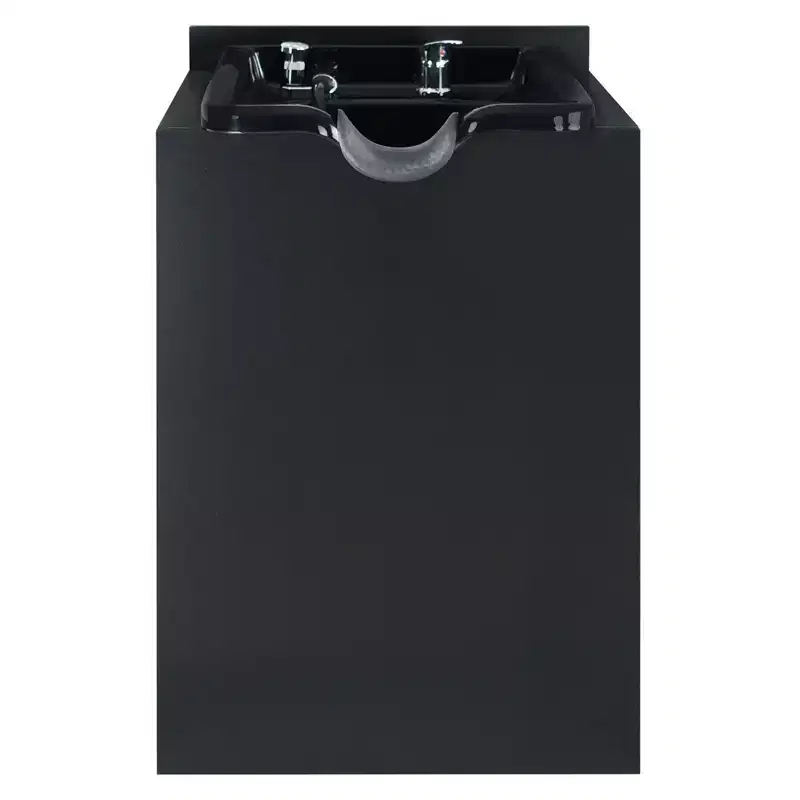 Karl Home Salon Wet Cabinet Station with Shampoo Bowl and Sprayer Faucet