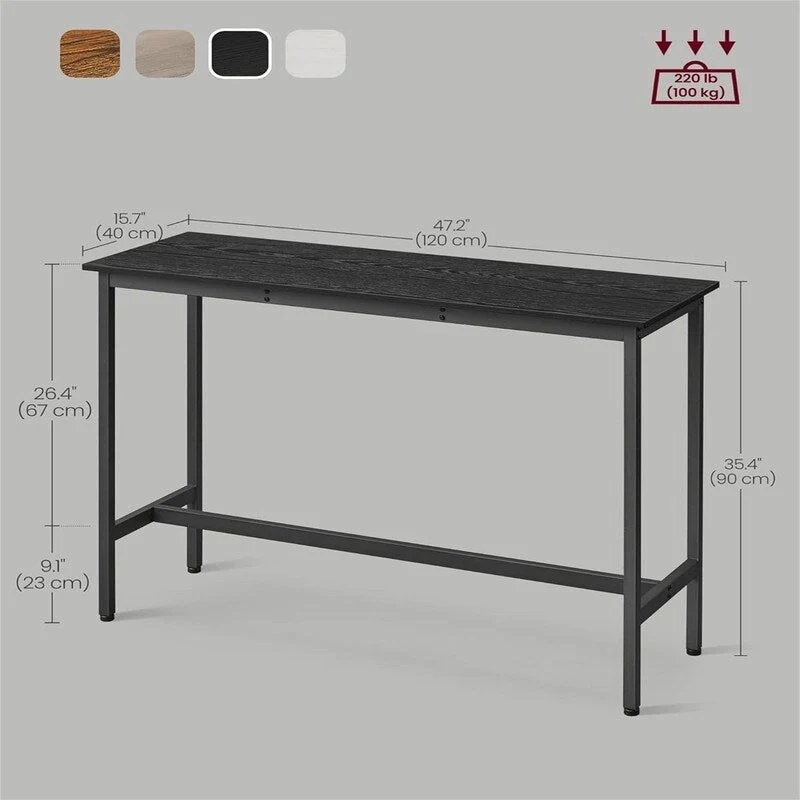 Narrow Long Bar Table