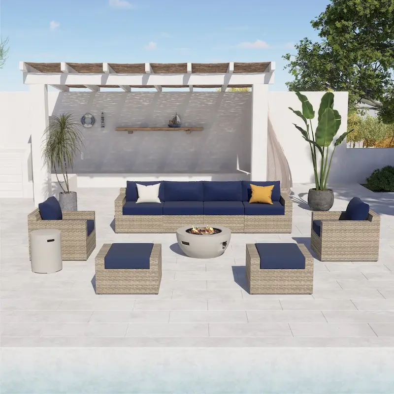 Vantura 10-Piece Fire Seating Set
