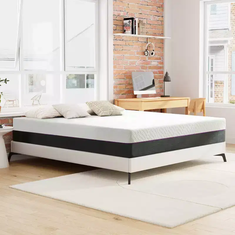 Wuleitex 8 Medium Memory Foam Mattress, Quiet and Non-Disturbing for a Comfortable Night's Sleep
