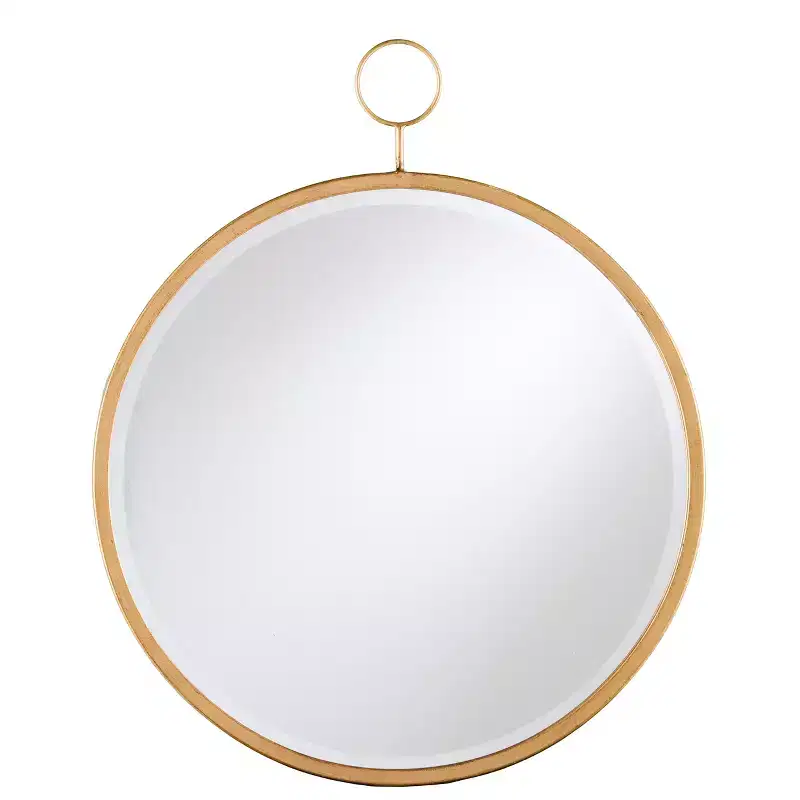 Lorena Decorative Wall Mirror - Gold - SEI