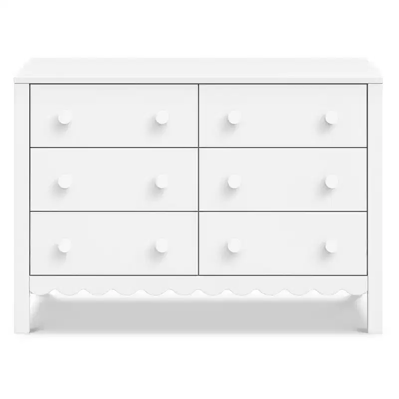 Scallop 6-Drawer Dresser