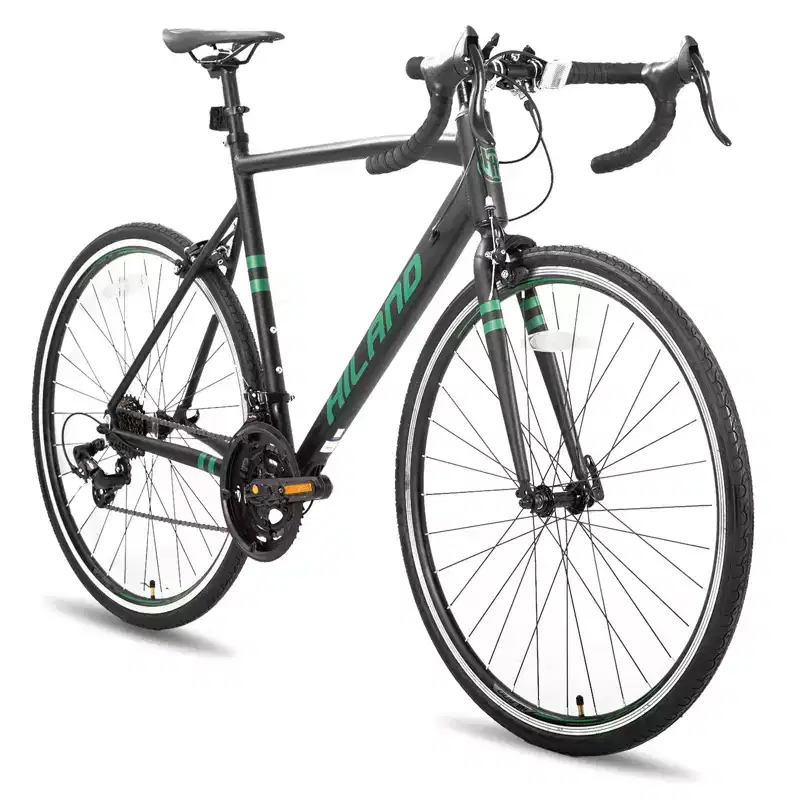 HILAND 700C Road Bike, 14 Speed Race Bike, City Commuter Bicycle for Men Women