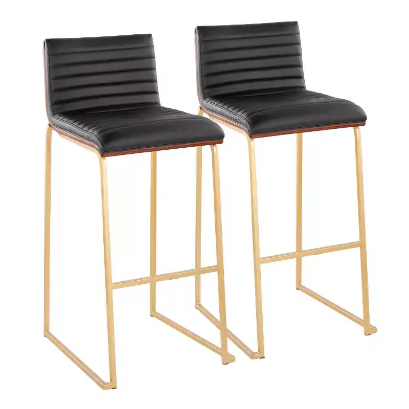 LumiSource Set of 2 30" Mason Mara Barstools