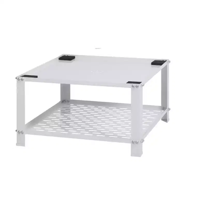 Laundry Pedestal with Storage Shelf-Universal Washing Machine Stand Heavy Duty Metal Base