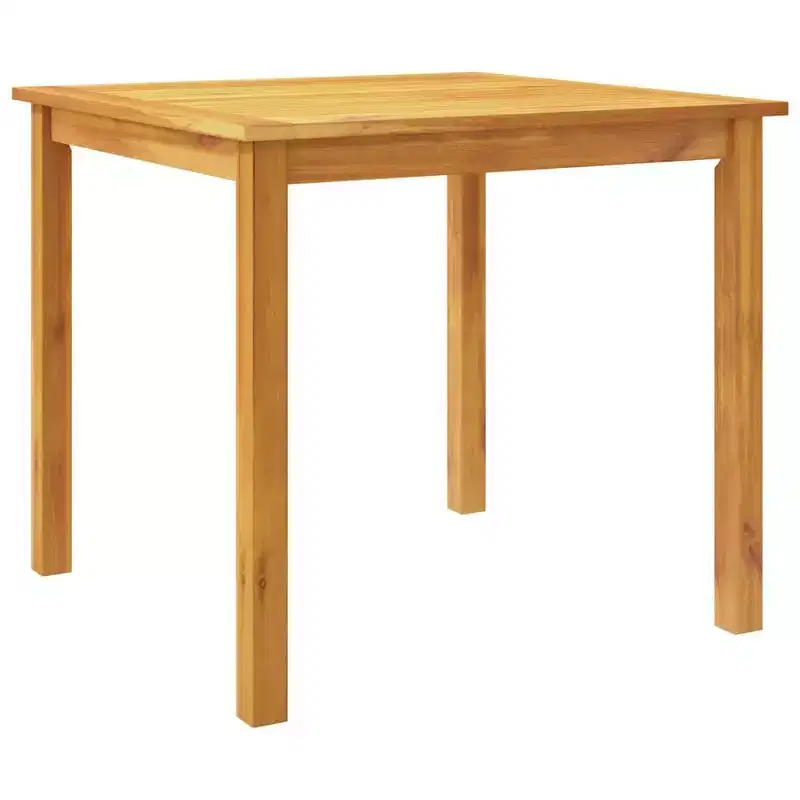 vidaXL Garden Dining Set Brown Solid Acacia wood Medium Foldable