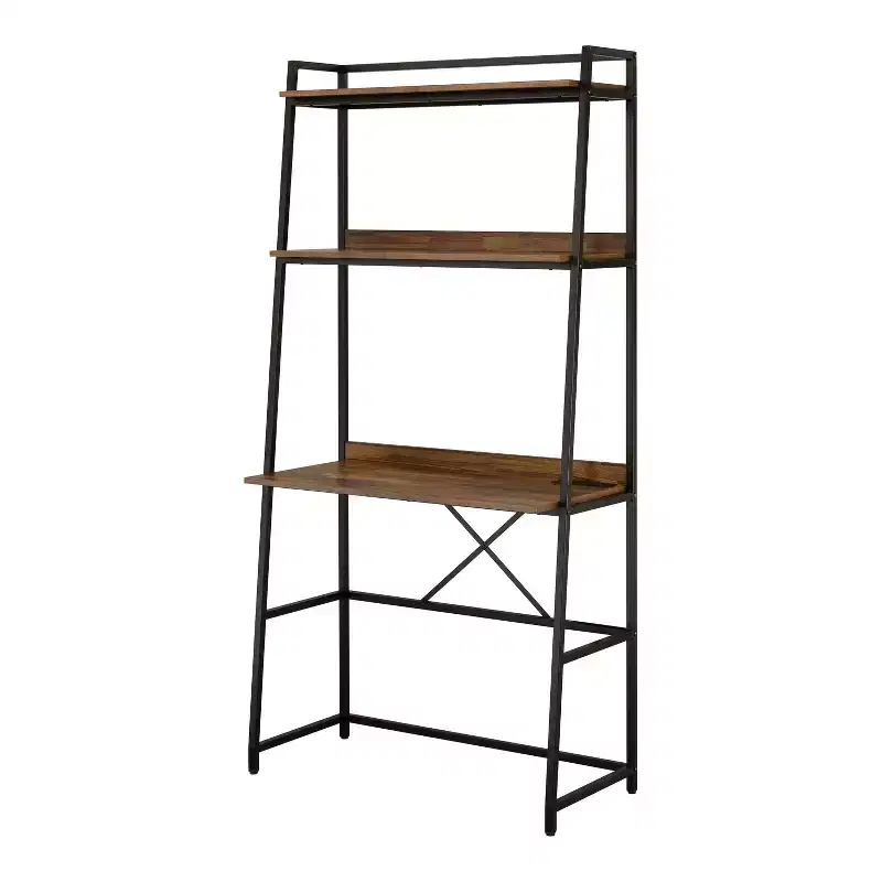 Maybole Writing Desk with Bookcase and USB Plug - HOMES: Inside + Out