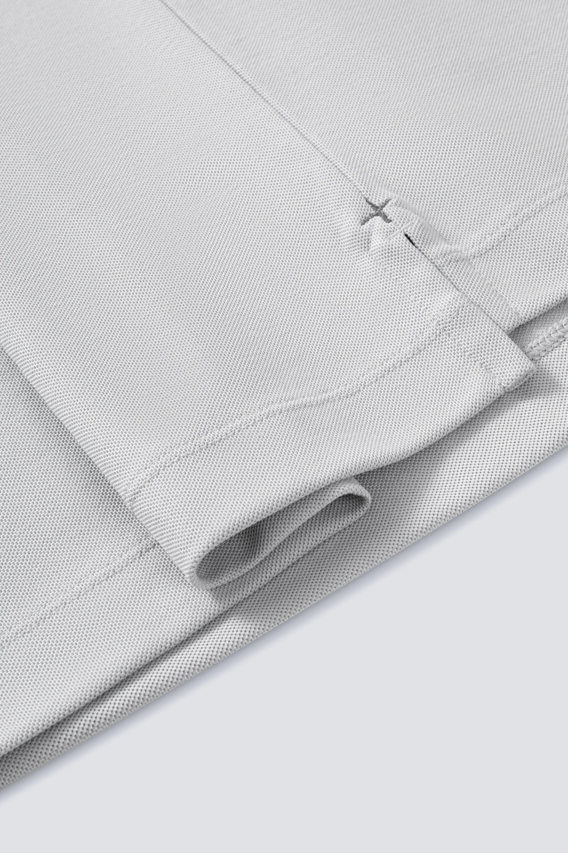 Pique Polo – Grey