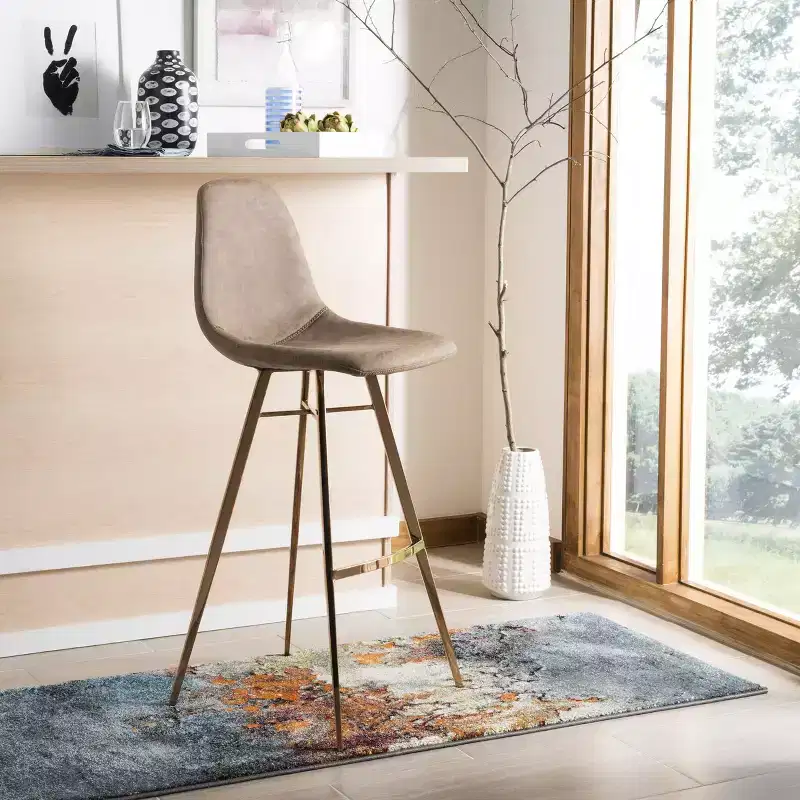 Mathison Bar Stool - FOX3011 - Safavieh Couture