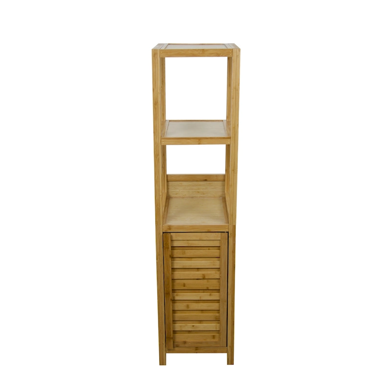 Porch & Den Burning Tree Solid Bamboo Spa Storage Tower Cabinet