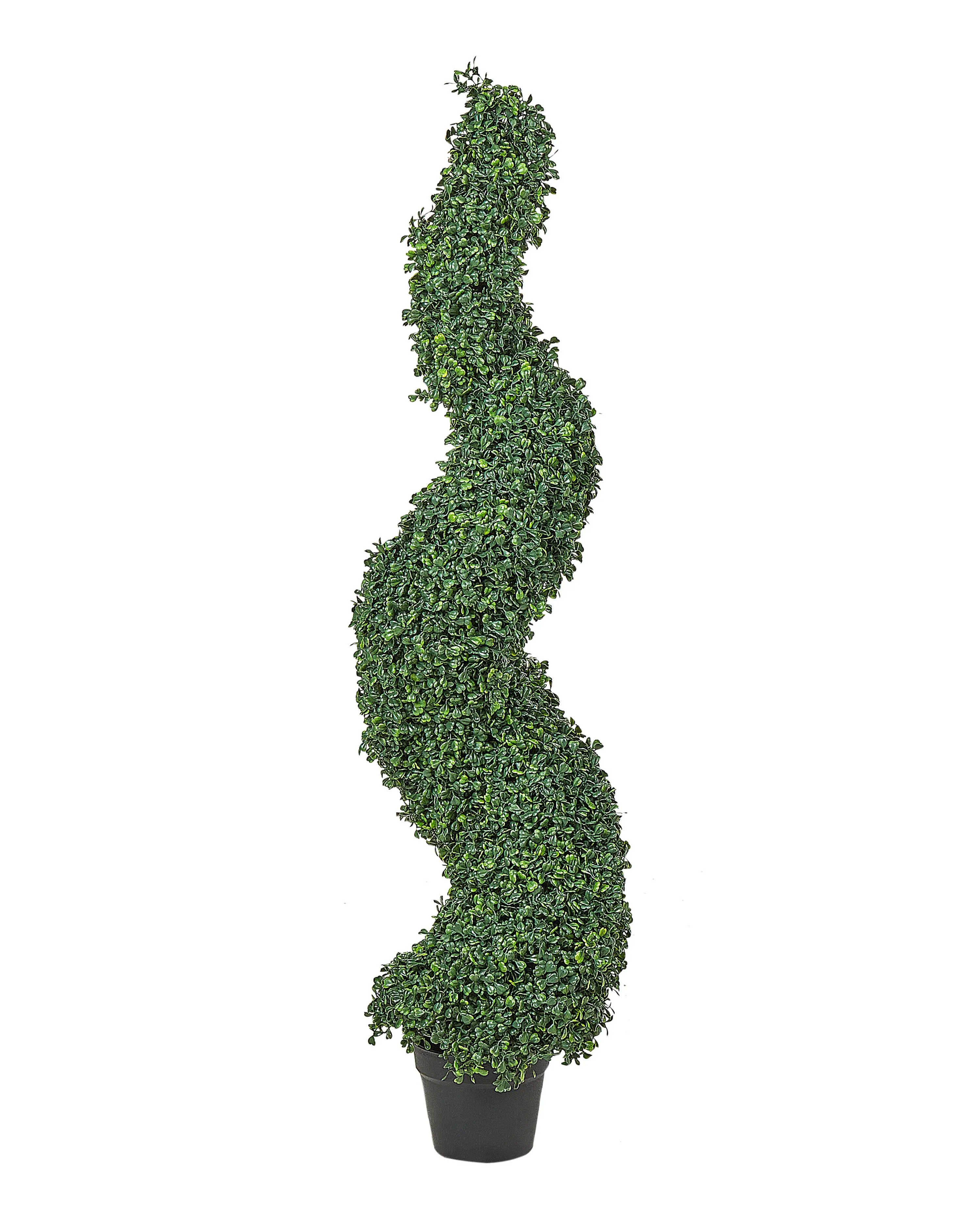 Pianta artificiale BOXWOOD SPIRAL TREE 120 cm Verde