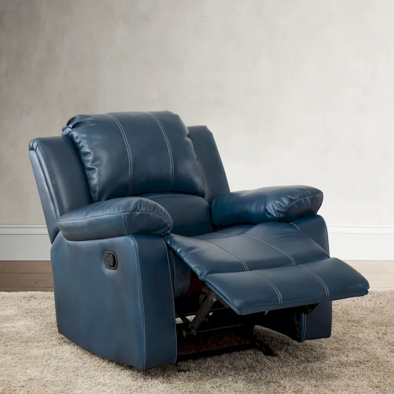 PU Leather Gel Recliner Chair