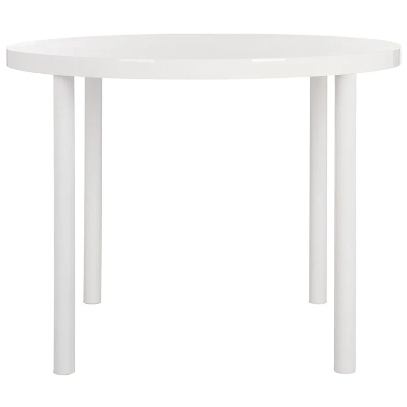 Round White Dining Table 39.4