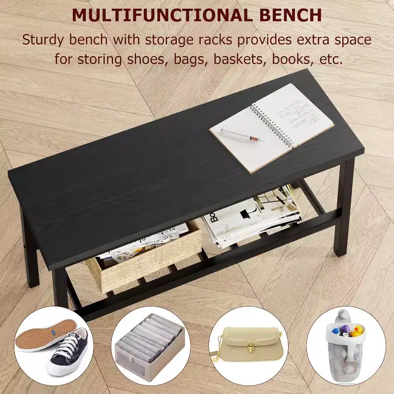 Dining Table Set for 4, with 1 Bench and 2 Chair