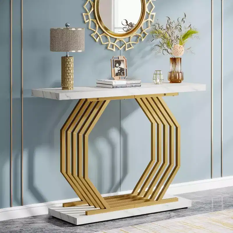 39.37 Entryway Narrow Sofa Table