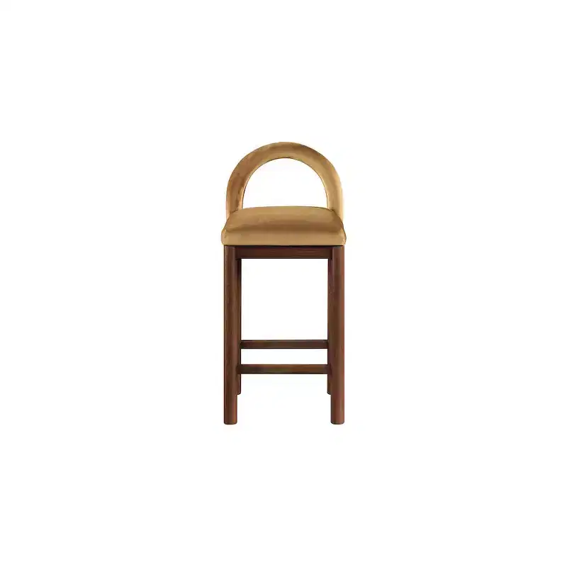 Velvet Counter Stool