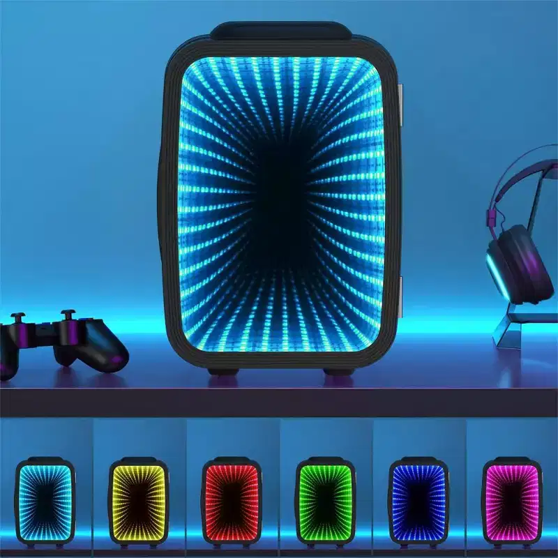 Morfone 4L / 6L LED Light Mini Fridge AC / DC Cooler Warmer for Home Office Car