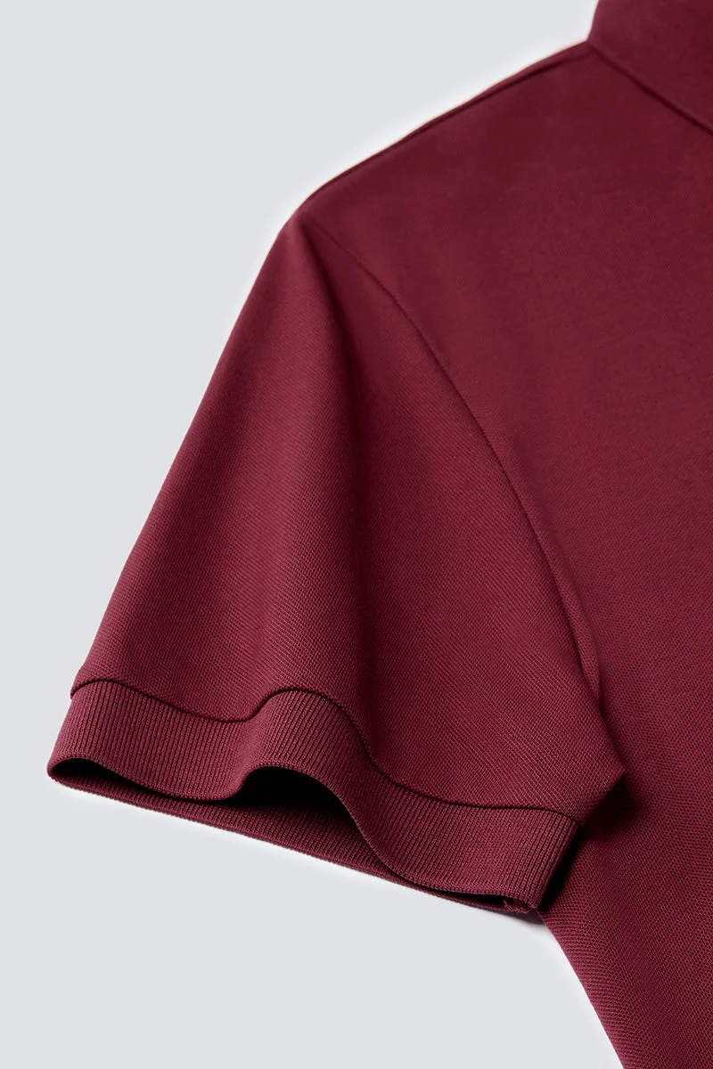 Polo Shirt | Burgundy