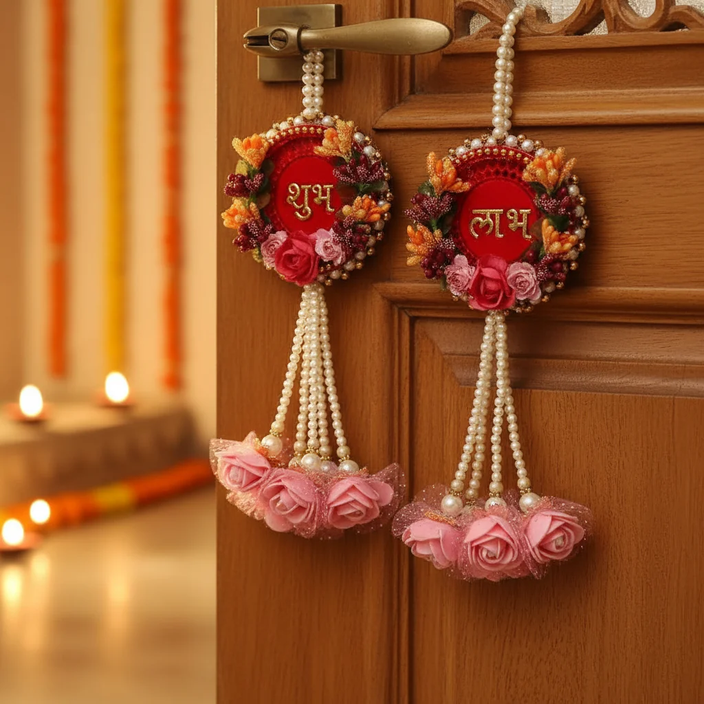 Premium Designer Wall Hanging for Wall, Door, Diwali Decor (8.00 x 3.50)