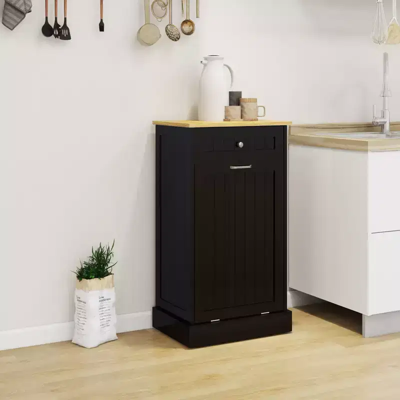 Tilt-Out Trash Can Kitchen Cabinet | 19.68