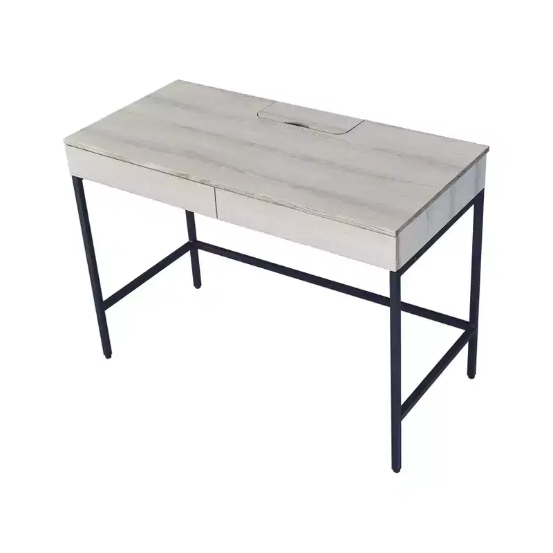 48 in.H Black Steel Standing Desk