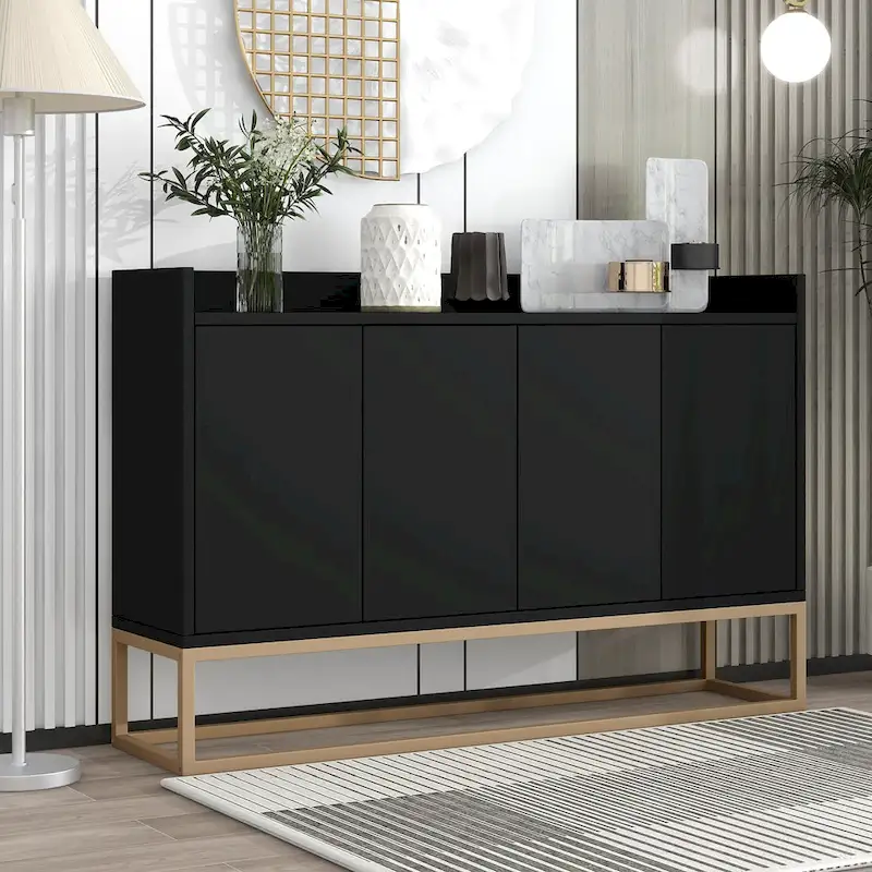 Sideboard Buffet Cabinet with Adjustable Shelves