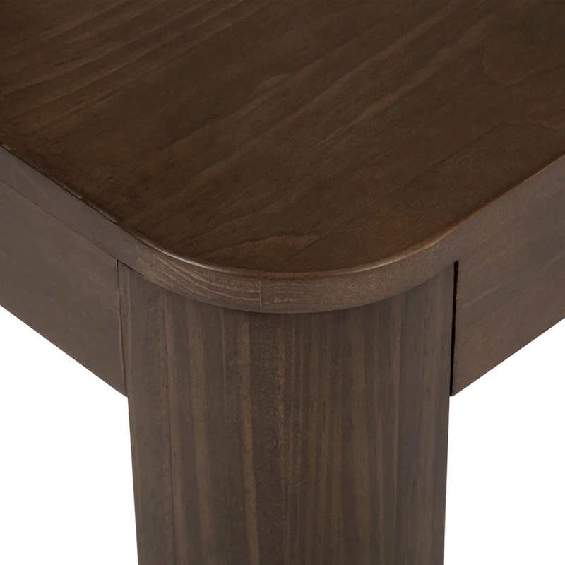 Plank and Beam Contour Rectangular Coffee Table - 40