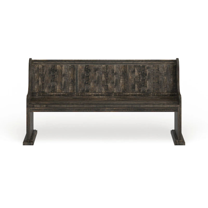 The Gray Barn Brees Aged Wood Dining Bench