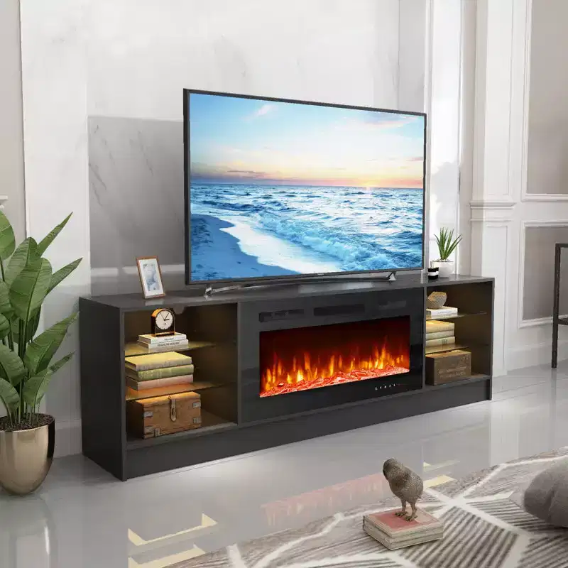 Fireplace TV Stand with 40