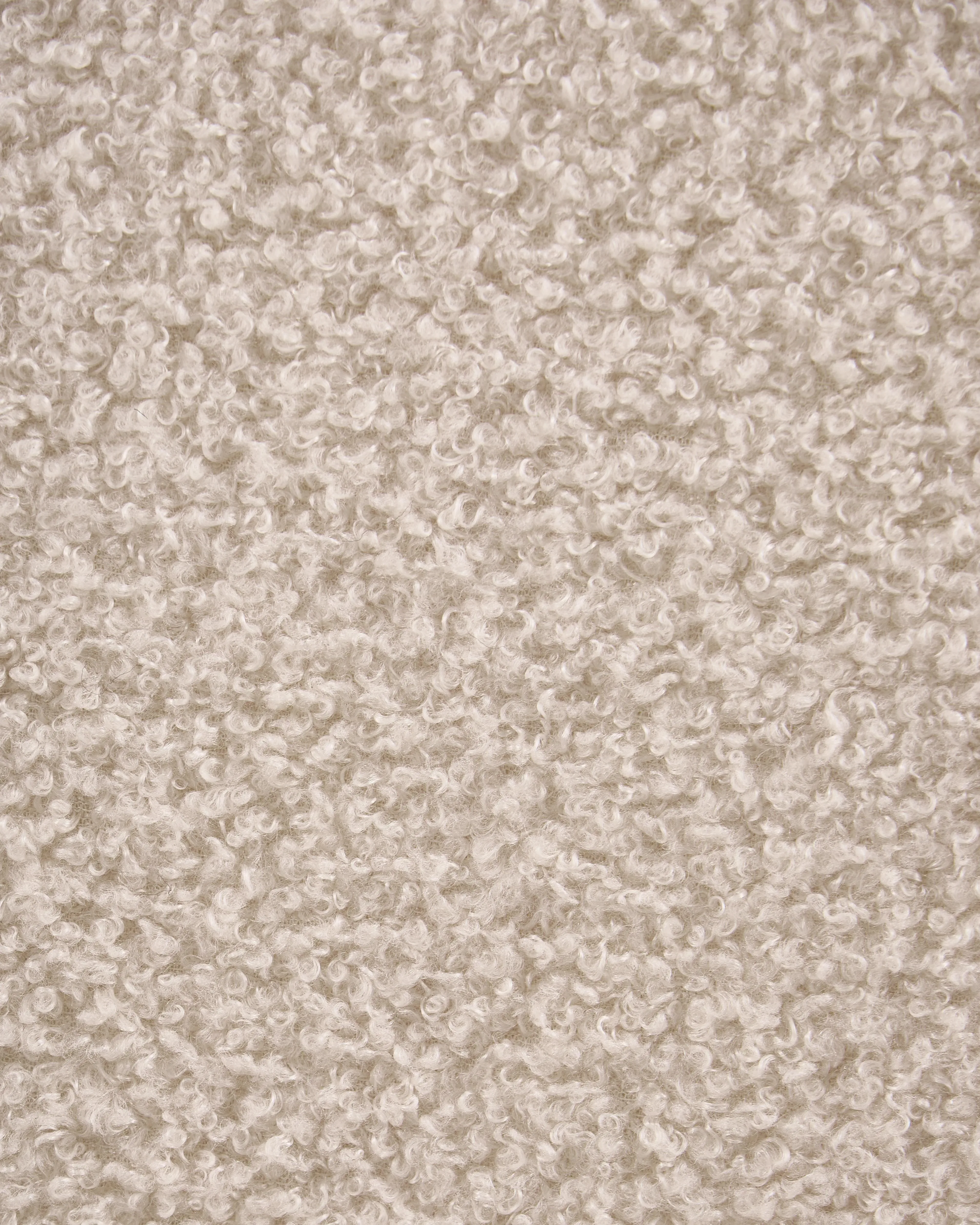 Set di 2 sedie Bouclé Beige chiaro