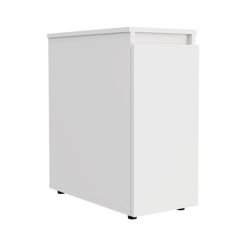 TUHOME Ventus Bathroom Storage Cabinet with Liftable Top and Drawer